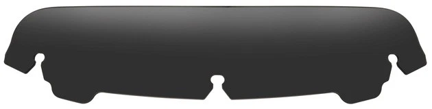 Memphis Shades Spoiler Windshield 3" Dark Smoke #MEP87810 Harley Davidson - Image 1 of 1