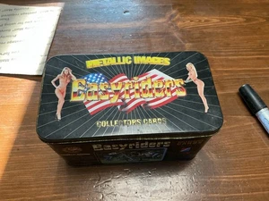 Easy Riders Metallbilder Sammlerkarten Tin Serie 1 David Mann Motorrad - Bild 1 von 3