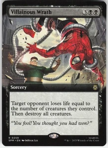 Villainous Wrath (Extended Art) R Marvel's Spider-Man 259 LP-NM - Picture 1 of 2
