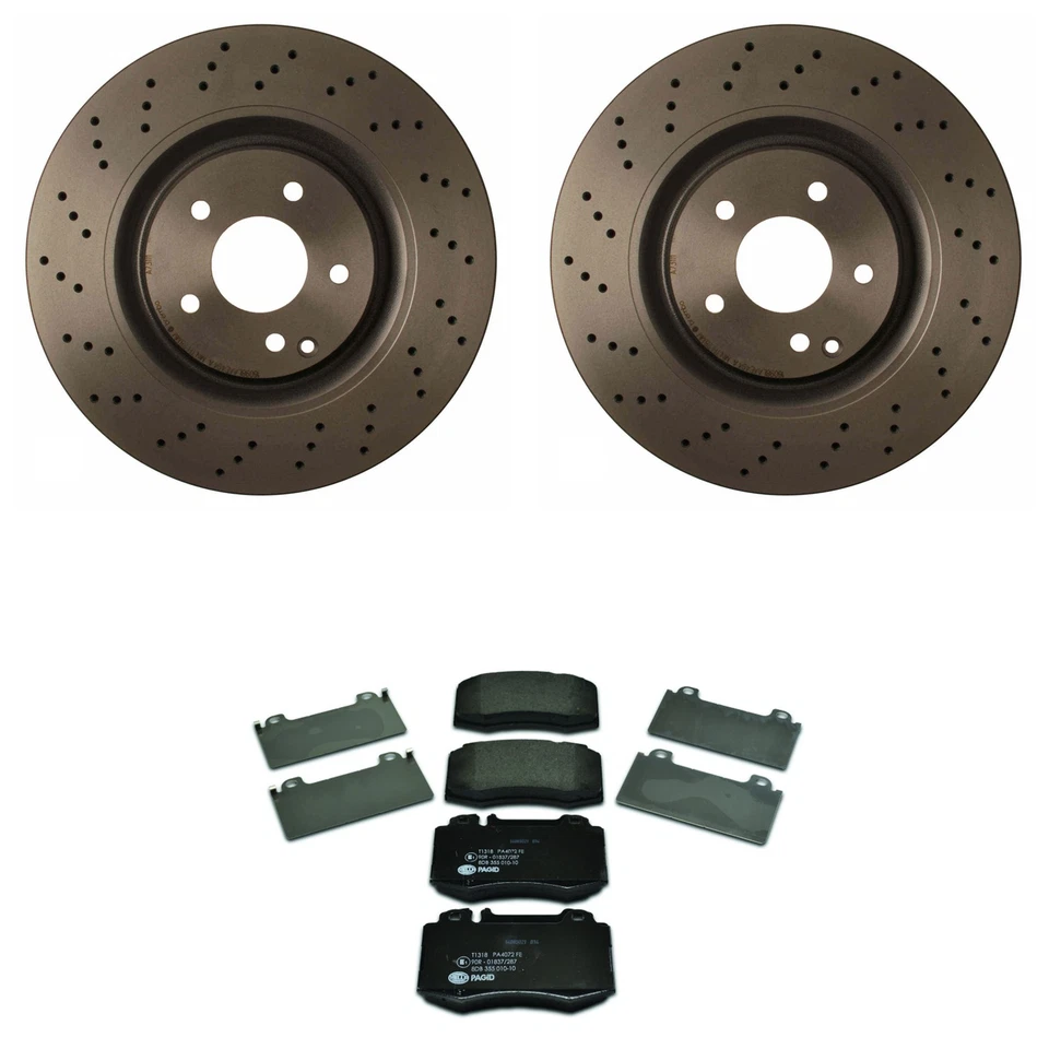 Kit de rotor de freno de disco Hella para Mercedes-Benz CLK500 Foto 1 de 1