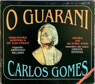 Carlos Gomes: O Guarani - Armando Belardi 3 CD Box Set 1993 Continental RARE!! - Image 1 of 4