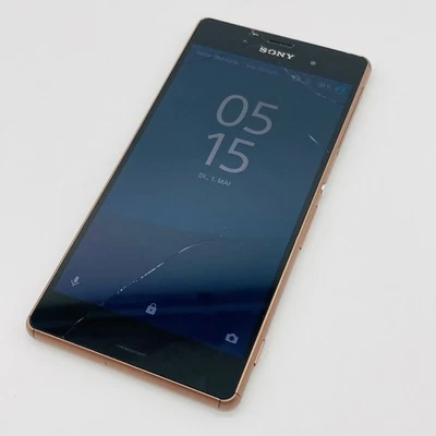 Sony Xperia Z3 D6603 Quad Core 2,5GHz Smartphone LTE 4G Touch Defekt Beige LESEN - Bild 1 von 4