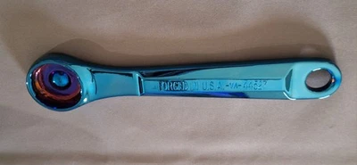 Llave abrebotellas de titanio azul Sears Craftsman EE. UU. Nos 44527 Va rara  Foto 1 de 4