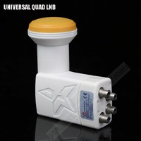 Full hd digital universal lnb high quality low noise universal ku band quad lnb