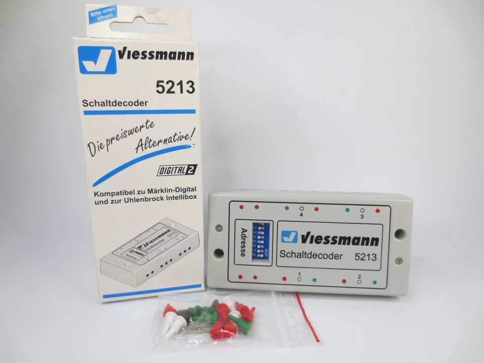 Viessmann 5213 Schaltdecoder für Lichtignale & Zubehör Neuwertig & OVP CH22882 - Bild 1 von 1