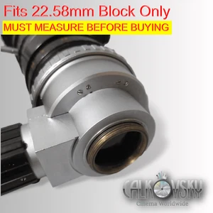 READ! C-MOUNT ADAPTER for ANGENIEUX REFLEX ZOOM LENS. Mount Your Lens Is Missing - Picture 1 of 24