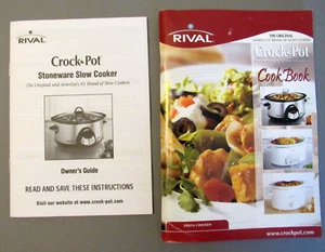 Rival Crock Pot, Stoneware Slow Cooker - Cookbook & Owner's Guide - 2001 - Picture 1 of 8