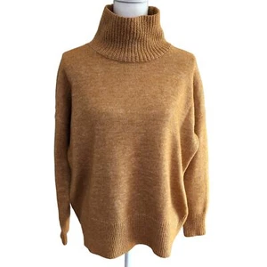 Loft Pullover Wollmischung Stehkragen senfgelb Größe Large - Bild 1 von 10