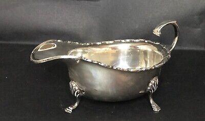 Silver Plated Gravy Boat Tarnished And Marked See All Photos • 3£