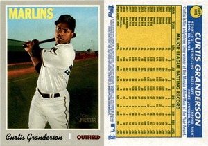 2019 Topps Heritage #609 Curtis Granderson