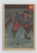 1954-55 Parkhurst Bob Chrystal #69 Rookie RC