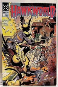 "HAWKWORLD" Issue # 7 (January, 1991) DC Comics/ Comic Book (HAWKMAN Spin-Off) - Picture 1 of 1