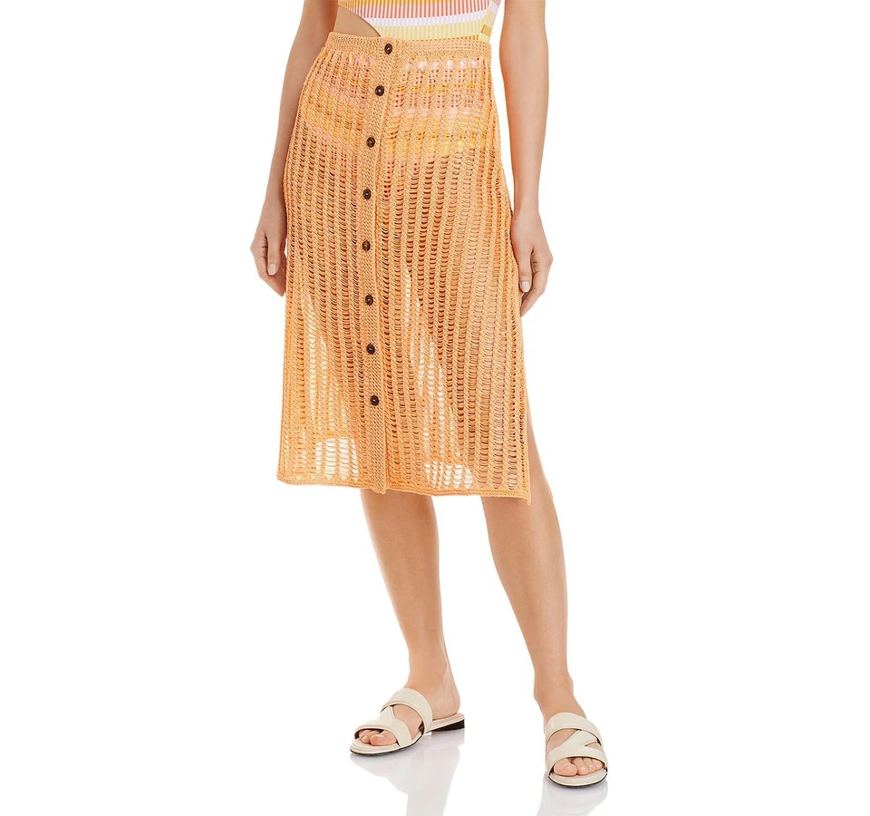 Saia Cobertura Sólida e Listrada 285979 Vivienne, Tamanho Pequeno - Imagem 1 de 2