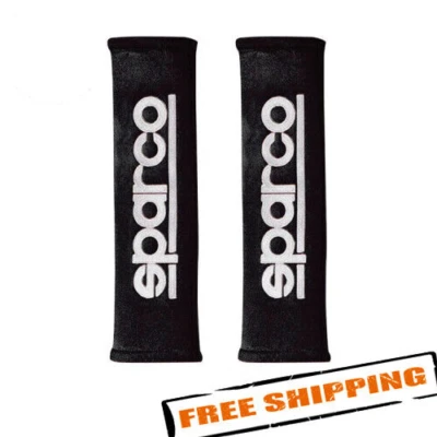 Sparco 01090R3NR 2" GT Series Harness Pads, Memory Foam, Black — 第 1/3 张图片