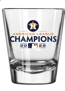 Houston Astros 2022 WORLD SERIES CHAMPIONS Shot Glass - Picture 1 of 1