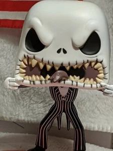 FUNKO POP! Scary JACK SKELLINGTON #808 Disney NIGHTMARE BEFORE CHRISTMAS - Picture 1 of 5