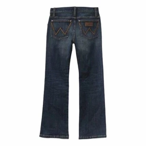 Wrangler Retro Boy's Slim Fit Bootcut Stretch Denim Jeans 112358317 - Picture 1 of 10