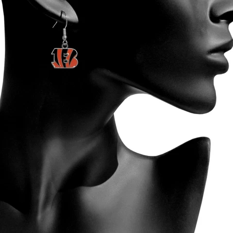 NFL Cincinnati Bengals Dangle Earrings F5D7Y Cover