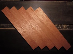 Spanish Cedar Pen Blanks ~ Cigar Separators Lot of 5 ~ 3/4" X 3/4" X 5" - Picture 1 of 2