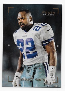 1997 TOPPS GALLERY PHOTO GALLERY FLORIDA DALLAS COWBOYS EMMITT SMITH