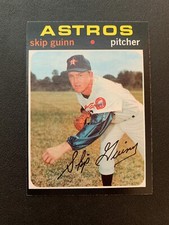 1971 Topps Baseball Card # 741 Skip Guinn - NM