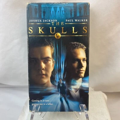 The Skulls VHS - Starring Joshua Jackson & Paul Walker - Imagem 1 de 4