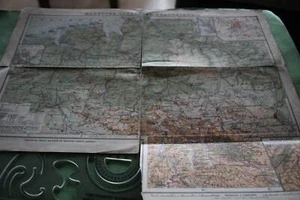 alte Landkarte - Hannover, Oldenburg, Braunschweig - und oldenburgische Fürstent - Picture 1 of 1