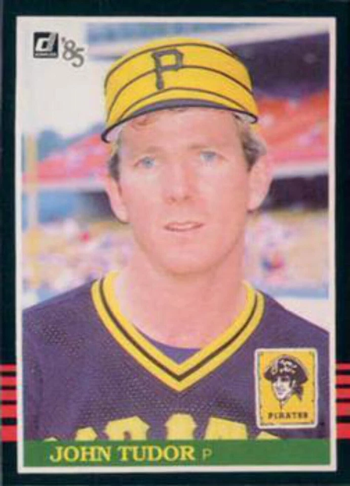 #235 John Tudor - Pittsburgh Pirates - 1985 Donruss Baseball - Image 1 of 1
