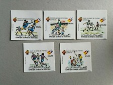 Sellos de Mauritania. Nuevos MNH. Sellos de 1982. España 82. Imperforados