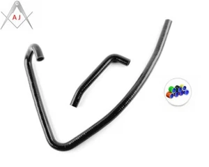 Black For Land Rover Discovery 300TDI Silicone Radiator Crankcase Breather Hose - Picture 1 of 3