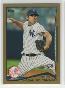 MASAHIRO TANAKA - 2014 TOPPS GOLD RC /2014 (ref 1162) - Picture 1 of 1