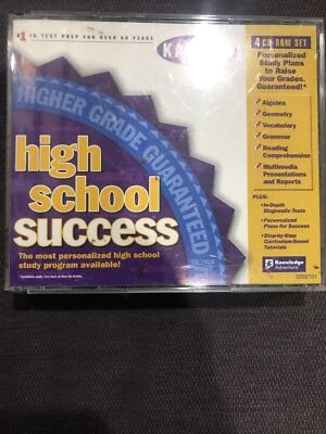 Kaplan High School Success 4 Cd Set Cd Rom  - Image 1 of 4