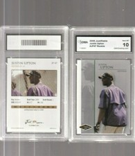 2006 Justifiable JF-47 Justin Upton RC Graded GMA 10