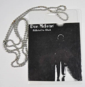 Don McLean - Addicted to Black Tour - AAA Backstage Pass - Bild 1 von 2