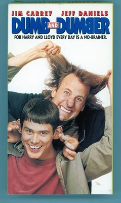 Dumb and Dumber, Movie, VHS, Pre Owned, Jim Carrey, Comedy, 1995 - Image 1 of 2