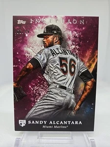 2018 Topps Inception Sandy Alcantara RC 68/99 #71 Miami Marlins - Picture 1 of 2