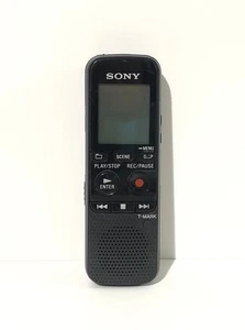 Sony Digital Voice Recorder IC Recorder ICD-PX333 Black Works Tested - Picture 1 of 4
