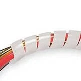 3/8" Clear Spiral Bundling Wrap-Around Sleeving - (25 ft. spool) - Image 1 of 2