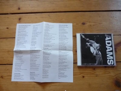 Bryan Adams - Live! Live! Live!   /  JAPAN CD    A&M Records 1988    PCCY-10080 - Bild 1 von 3