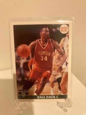 1991 Front Row #31 Dale Davis Clemson Tigers Draft Pick '91 - Image 1 of 2