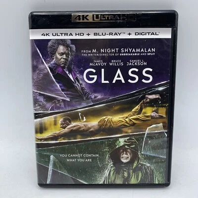 M. Night Shyamalan's Glass (4K UHD + Blu-Ray, набор из 2 дисков) Брюс Уиллис - Изображение 1 из 3