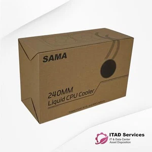 SAMA HALO 240 BLACK CPU Liquid Cooler - Afbeelding 1 van 9