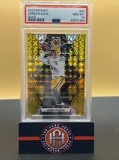 2023 Mosaic Jordan Love Gold Mosaic /10 Green Bay Packers PSA 10 WMM