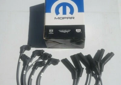 Nuevo juego de cables de bujía Mopar 1996-2000 Dodge Chrysler 6 cilindros SPW74424AA Foto 1 de 4