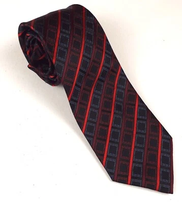 Corbata para hombre Alexander Julian Colours 3,5 pulgadas de ancho poliéster clásico Foto 1 de 4