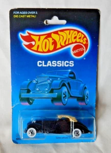 NEW in PACKGE HOT WHEELS CLASSICS   BLACK  MERCEDES 540k  #21  #5142 - Picture 1 of 5