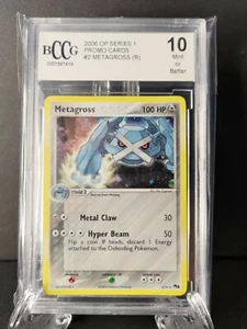 2006 Pokemon Metagross #2 OVP Series1 Promo Holo BCCG 10 GEM MINT - Bild 1 von 2