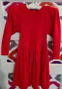 Expo Kids Girls Red Dress Edwardian Vintage Size 7 - Style# 9317k-LS6G. RN73325 - Picture 1 of 10