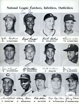 Ernie Banks Ralph Houk JSA Signed  1962 All Star Game Program Chicago Autograph - Image 1 of 4
