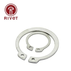 Anello albero in acciaio inox 304 scheda esterna cerchio tipo C attacco asse M14-28 - Foto 1 di 6